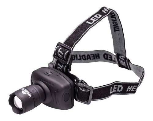 Imagem 1 de 3 de Lanterna Cabeça Cree Led Preto Worker - 520780