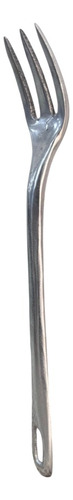 Tenedor De Aluminio Pulido Pinza Para Frituras