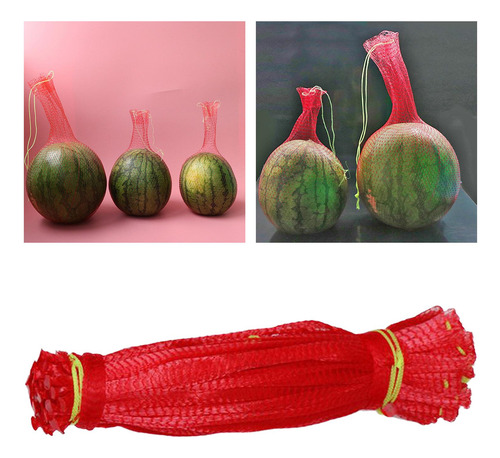 100 Bolsas De Red Colgantes Para Sandías, Reutilizables, Con