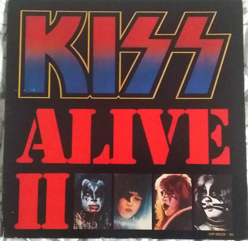 1977 Kiss Alive Ii Casablanca Double Album Japan Vinyl 01