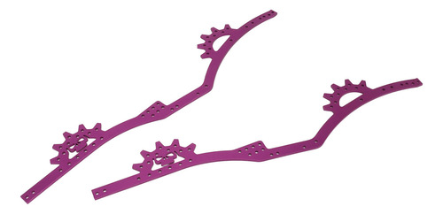 Rieles De Chasis Rc Para Axial Scx10 Ii, Marco De Aluminio D