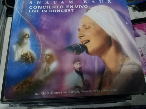 Cd Concierto En Vivo Snatam Kaur Año 2007 En La Plata 