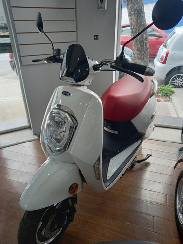 Imagen 1 de 25 de Moto Electrica Sunra Grace Bateria Litio No Kymco Lucky Soco