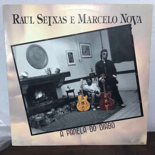 Imagem 1 de 8 de Lp Vinil Raul Seixas E Marcelo Nova Panela Do Diabo Encarte