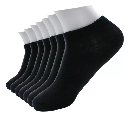 Calcetines Transpirables, Negro, 7 Pares