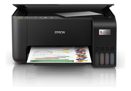 Impresora Multifuncional Epson L3250 Ecotank Tintas Cargadas Color Negro