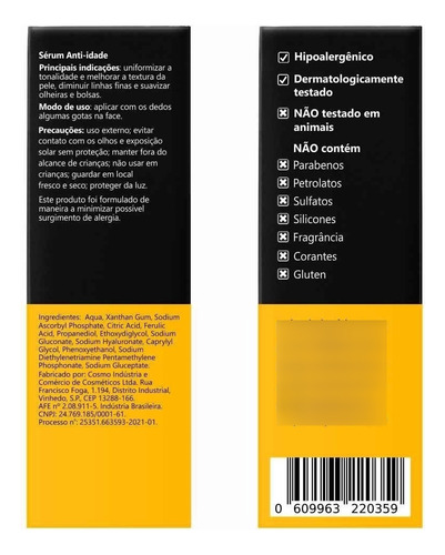 Sérum Principia Vc-10% Vitamina C + 0.5% Ácido Ferúlico 30ml