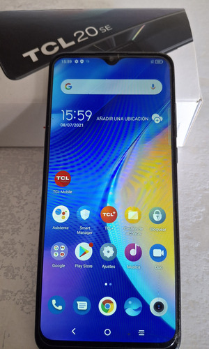 Celu Tcl 20se Gris 256gb + 6gb Ram Liberado+manual+ Cargador Gris (Usado)
