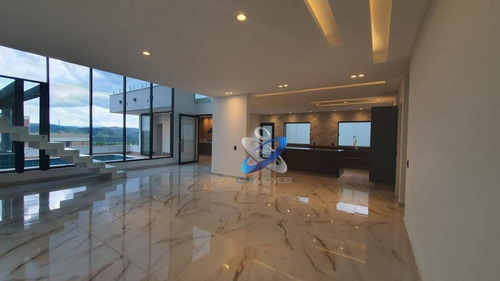 Sobrado Com 4 Dormitórios À Venda, 472 M² Por R$ 2.350.000,00 - Condomínio Residencial Jaguary - São José Dos Campos/sp - So0673