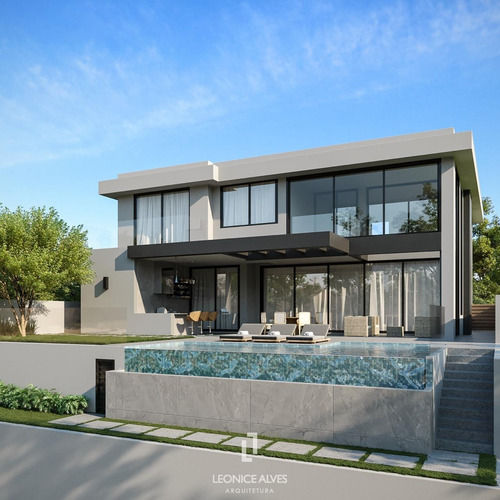 Residencial 10 Casa Duplex 458m2 4 Suítes,sala,cozinha,banheiros,6 Vagas,piscina,terraço - Ca00224 - 69288970