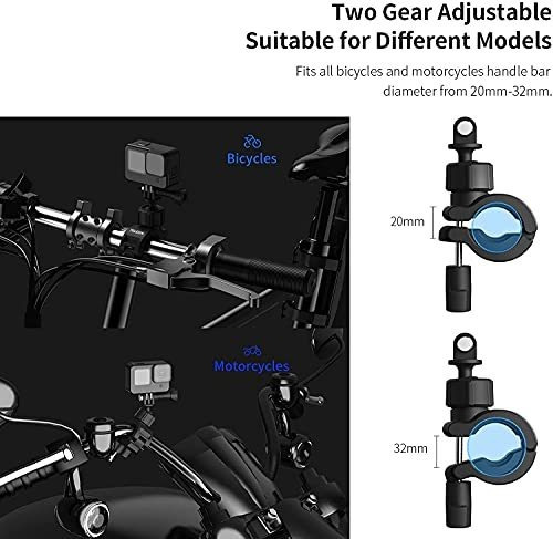 Soporte Ajustable Para Manillar Camara Accion Gopro Hero