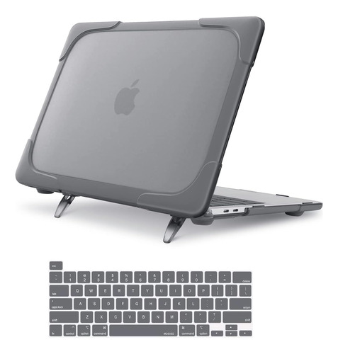 Funda Mosiso Para Macbook Pro 13 M2 + C/teclado Gris