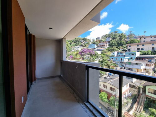 Imagem 4 de 14 de Apartamento Novo Com 2 Quartos Sendo 1 Suíte, 76 M² Em Agriões - Teresópolis/rj. - Ap01968 - 70671697