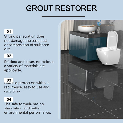 Limpiador De Lechada De Uso Pesado Grout Restorer Grout Clea