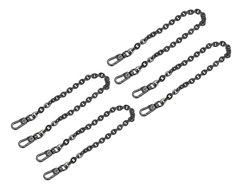 Uxcell Purse Chain Strap, 4pcs 8 X0.24  Flat Chain Strap Han