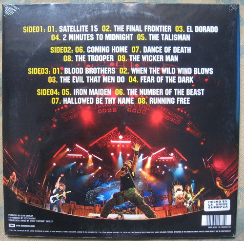 Imagen 2 de 4 de Iron Maiden - En Vivo (emi 50999 301587 1 9) Ue