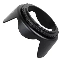 Comprar Parasol Pétalo 58mm Para Canon, Nikon, Panasonic, Parasol 58