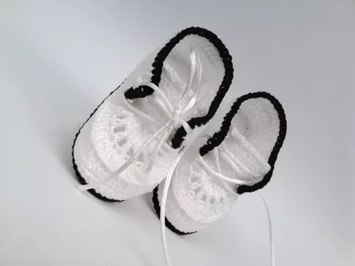 tenis de croche para bebe masculino