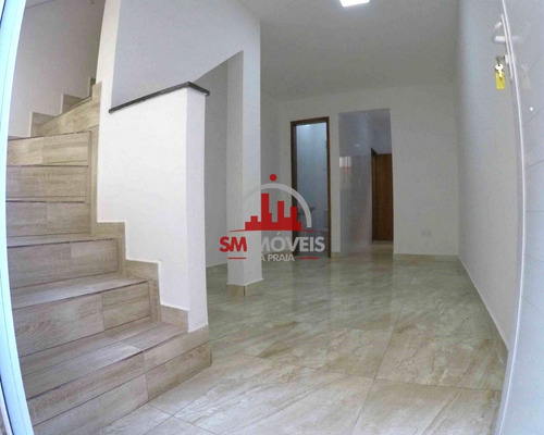 Imagem 3 de 16 de Comprar Sobrado Na Praia Grande, A Sm Imóveis Na Praia, Tem O Imóvel Certo Para Você. - So00181 - 68091678