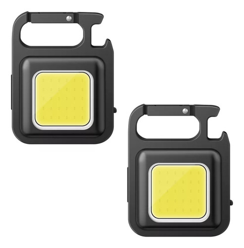 Dos Lámparas De Emergencia Steren Lam-180 Led Negra