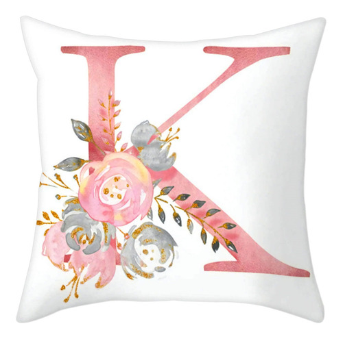 Eanpet Funda Almohada Decorativa Alfabeto Letra Abc Cojin 18