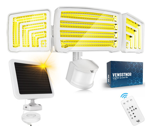 Vensstnor Luces Solares Con Sensor De Movimiento Para Exteri