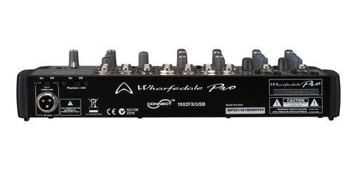 Imagen 3 de 4 de Mixer Analogo Wharfedale Connect 1002 Fx/usb