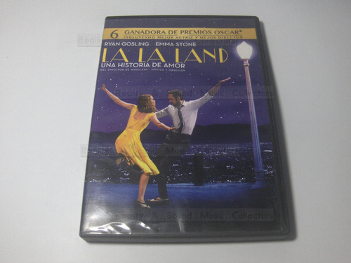 La La Land Pelicula Dvd Ryan Gosling Emma Stone