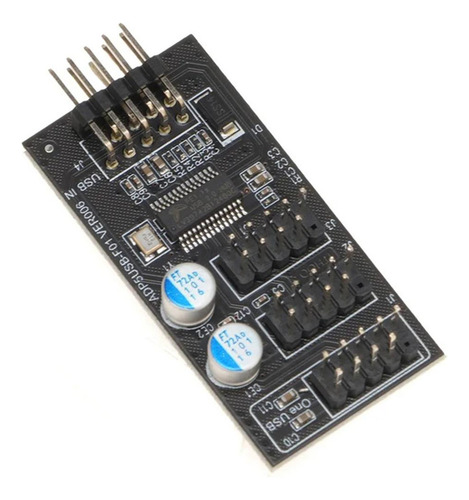 Placa Base Usb 2.0 De 9 Pines, Conector De Concentrador De