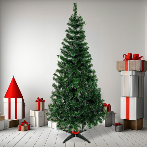 Arbol De Navidad Nevado Pino Naviplastic 220cm Majestic Nevado
