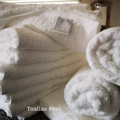 Toalla Silver Extra Baño Blanco 520 grs 90x170 cm - La Bellota Online Store