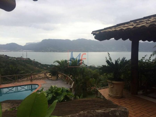 Imagem 1 de 1 de Ref 8122 - Belissima Casa 8 Dormitórios (6 Suítes) ,10 Vagas - Centro Ilhabela - 8122