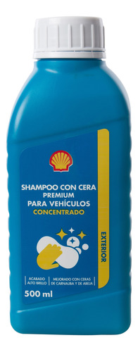 Shampoo Con Cera Concentrado Shell 500 Ml