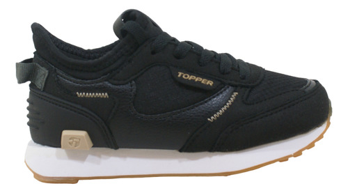 Zapatilla Topper Oldi Negro/beige Niño Deporfan