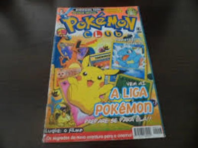 Livro Pokemon Club Nº 6 Ned