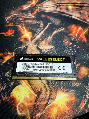 Memória Ram 16gb 1x16gb Corsair 2133mhz