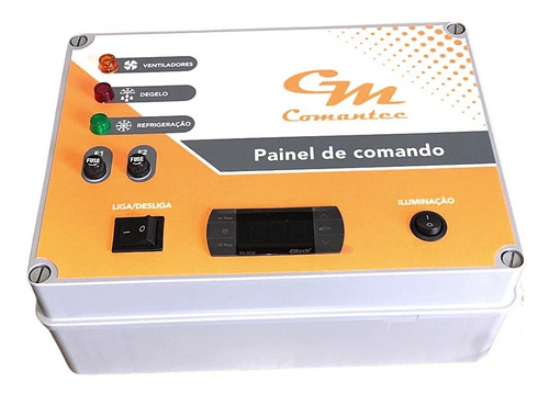 Quadro De Comando Câmaras Frias Resfriados 4 A 5hp 380v-3f