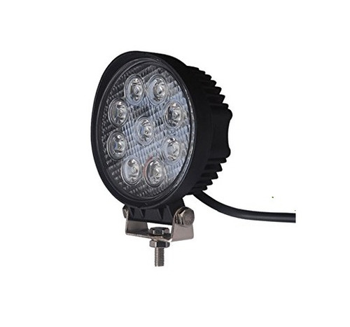 Faro Cree 9 Led Redondo 27watt Exploradora Contra Agua Ip68