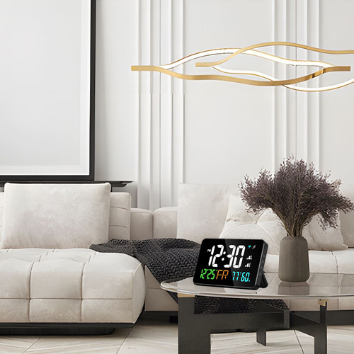 Termómetro, Calendario, Termómetro, Reloj, Wifi, Higrómetro