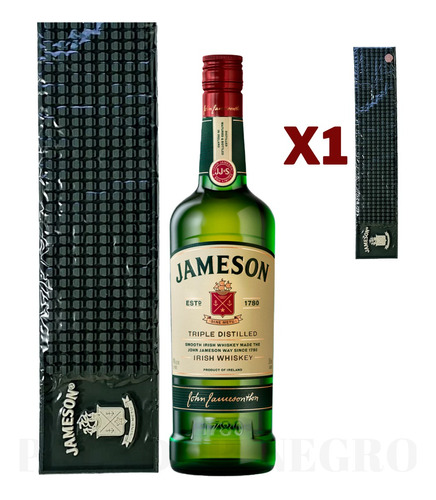 Combo Jameson Irlandés 700ml + Beermat Oficial Paladarnegro