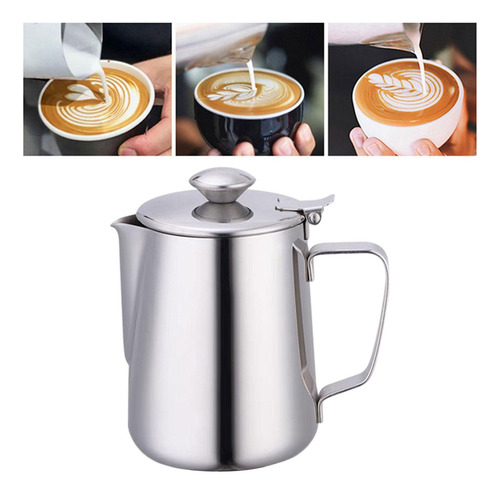 Jarra Para Espumar Leite, Jarra Para Vaporizar Café 1000ml