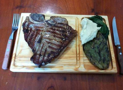 Plato Tabla Madera Asado Carnes 19x30cm 15 Pzas