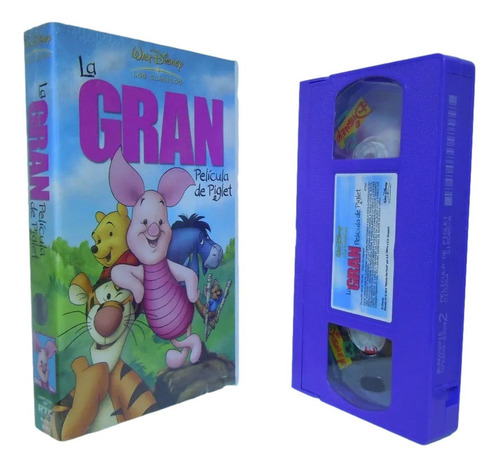 La Gran Película De Piglet Vhs, Películas Disney Originales