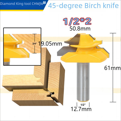 Promoción Cuchillo Tenon 45° Mango 8mm 138349