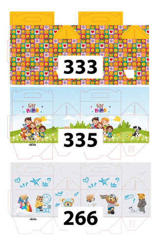 Caja Valija Maletin Chica - Impresa X 25u 332 Sweet Shop