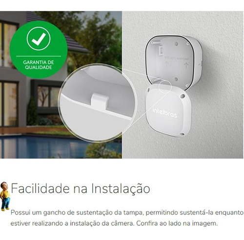 Imagem 3 de 6 de Vbox 1100 E Caixa De Proteção Externa P/ Cftv - Intelbras