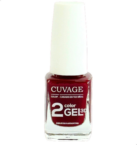 Imagen 1 de 1 de Esmaltes De Uñas Gel 3d Color Cuvage Sin Cabina Color 162 - Cabernet Franc