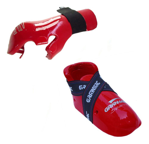 Combo Pads Guantes + Zapatos Sparring Niño Artes Marciales