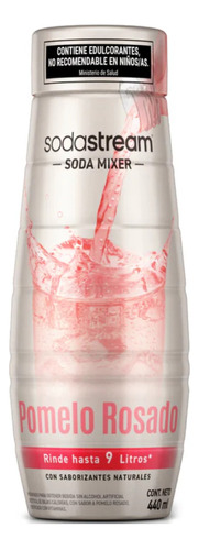 Soda Mixer Pomelo Rosado | Sabores De Sodastream X 2 Unidade