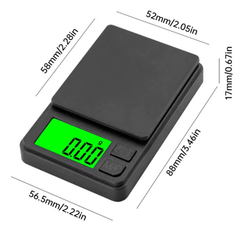Precision Pocket Scale 1000g/0.1g Digital Scale